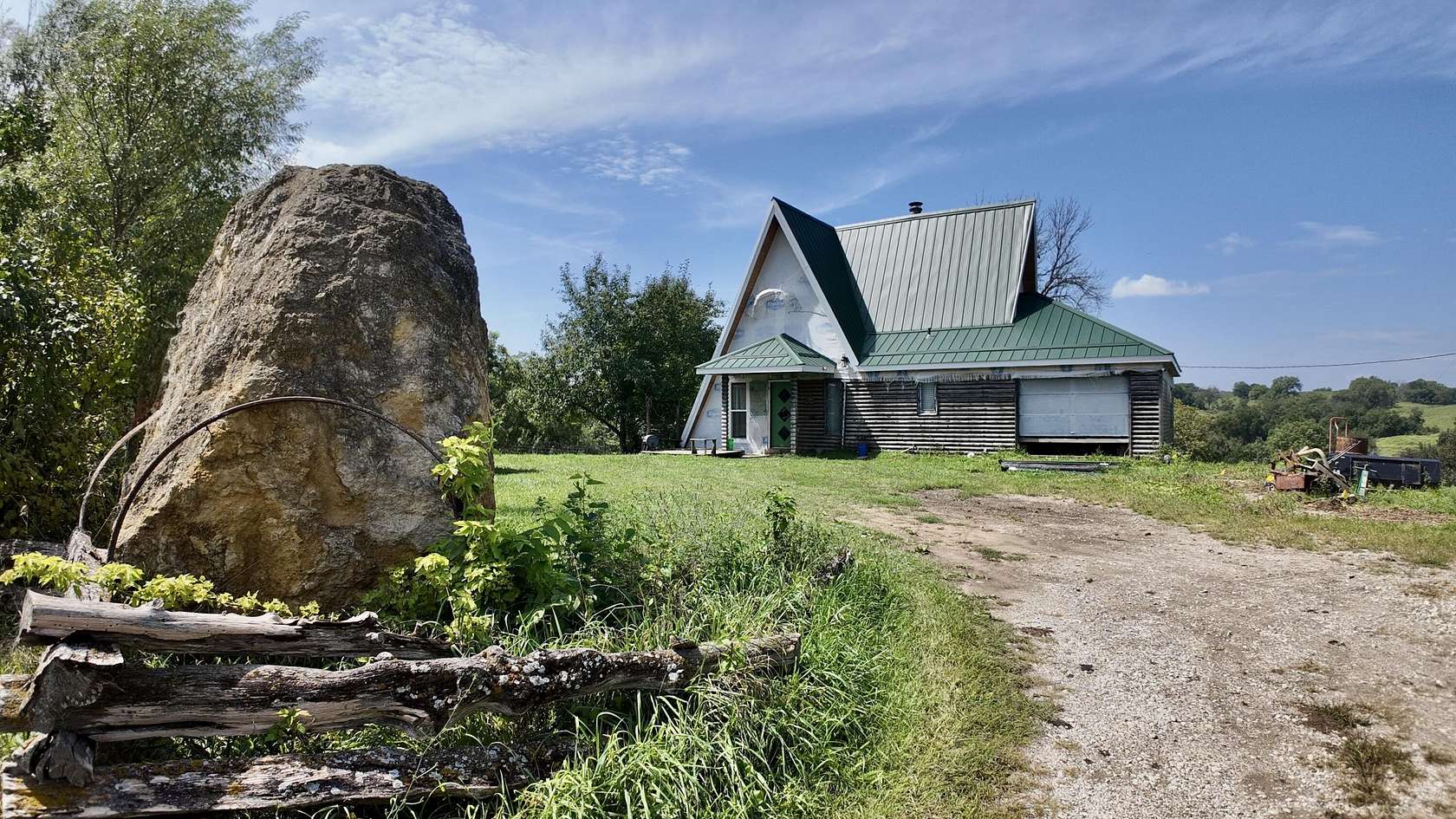 11.6 Acres of Land with Home for Sale in St. Charles, Iowa