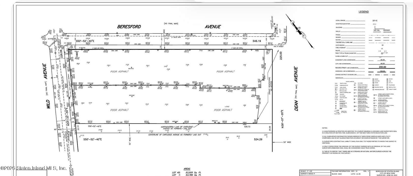 2.76 Acres of Commercial Land for Sale in Staten Island, New York