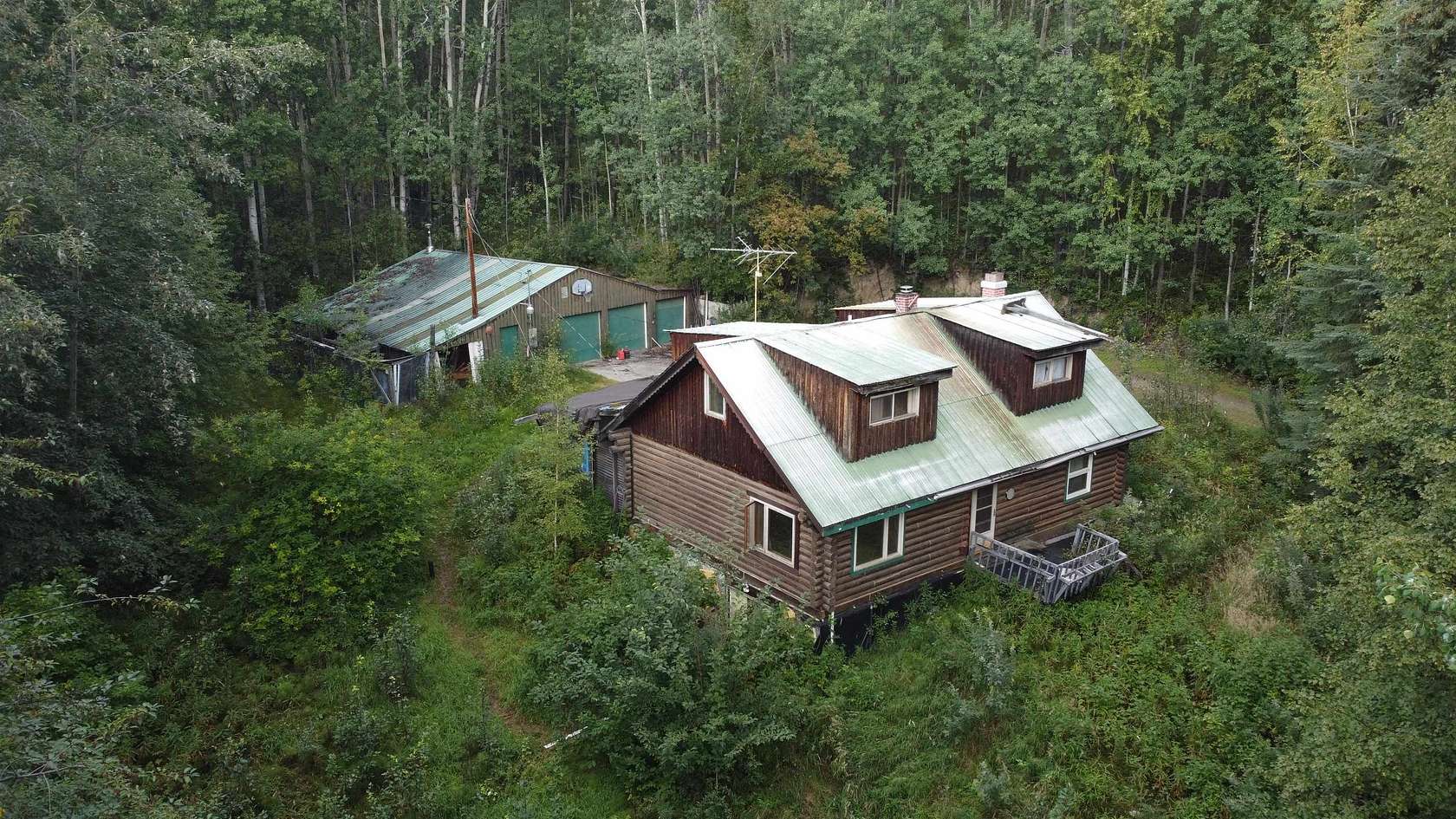 1.66 Acres of Land with Home for Sale in Fairbanks, Alaska