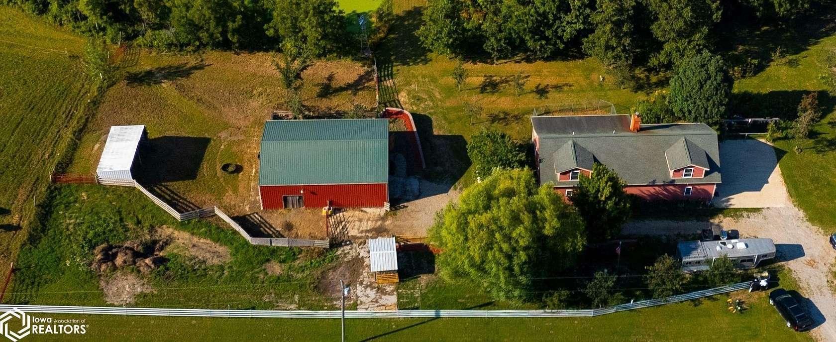 10.1 Acres of Land with Home for Sale in Mingo, Iowa
