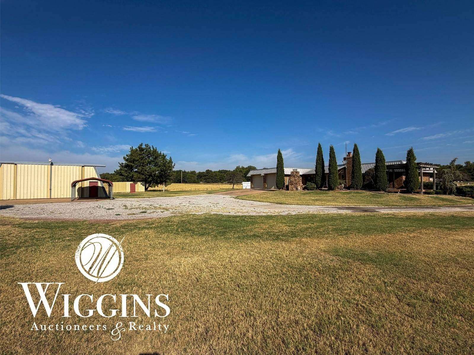 9 Acres of Land with Home for Auction in Ringwood, Oklahoma