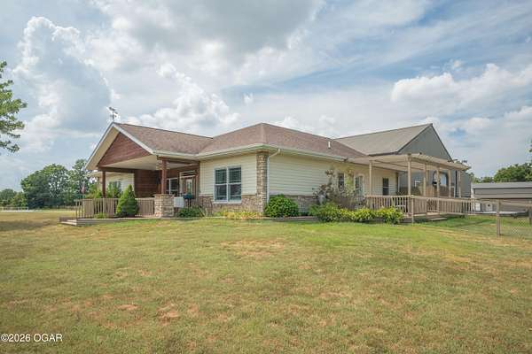 18.4 Acres of Land with Home for Sale in Cassville, Missouri