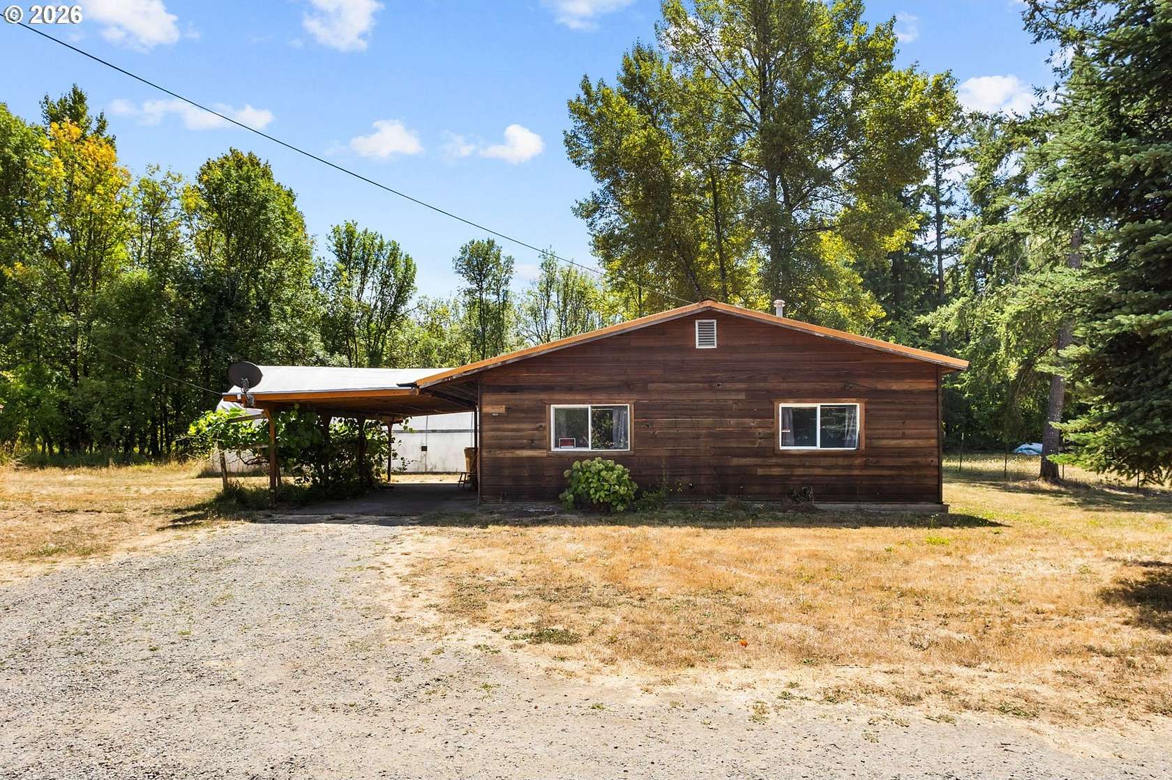 3.58 Acres of Land with Home for Sale in Sweet Home, Oregon