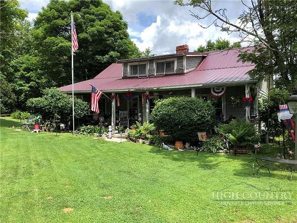 1.5 Acres of Land with Home for Sale in Blowing Rock, North Carolina