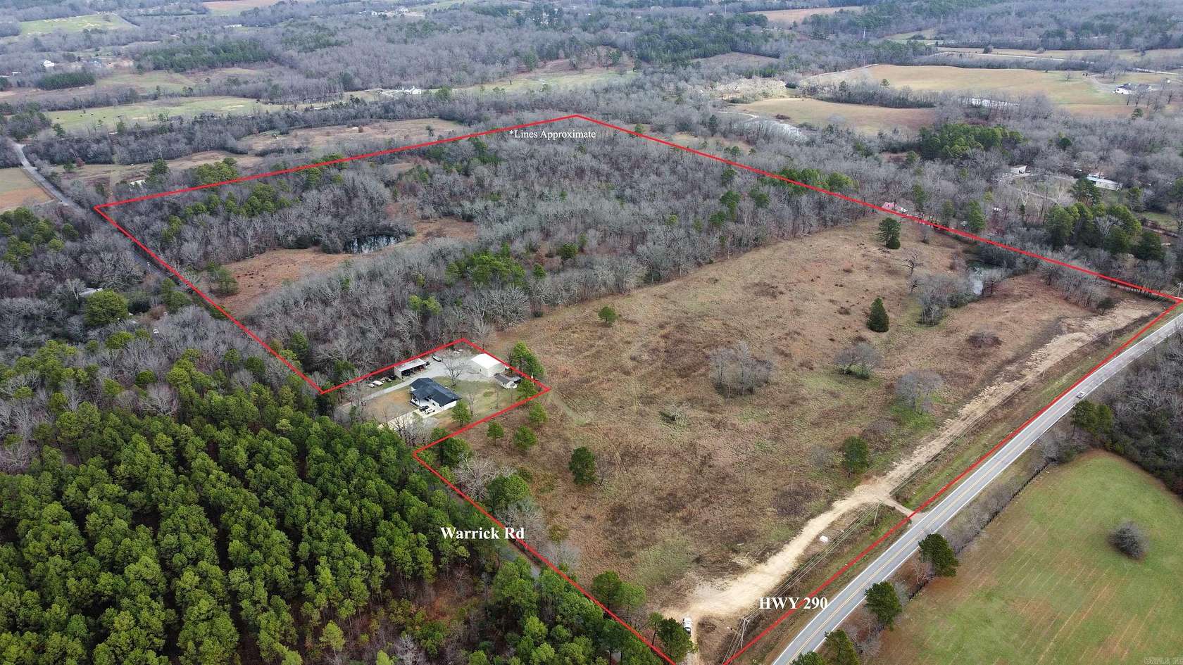 57.8 Acres of Land for Sale in Hot Springs, Arkansas