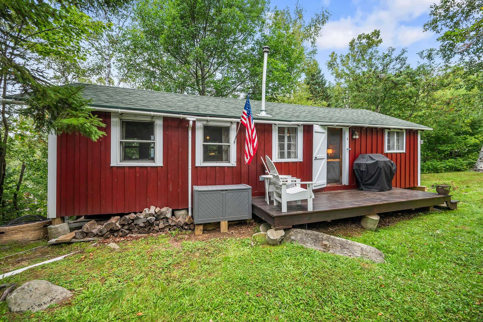3 Acres of Land with Home for Sale in Rangeley, Maine