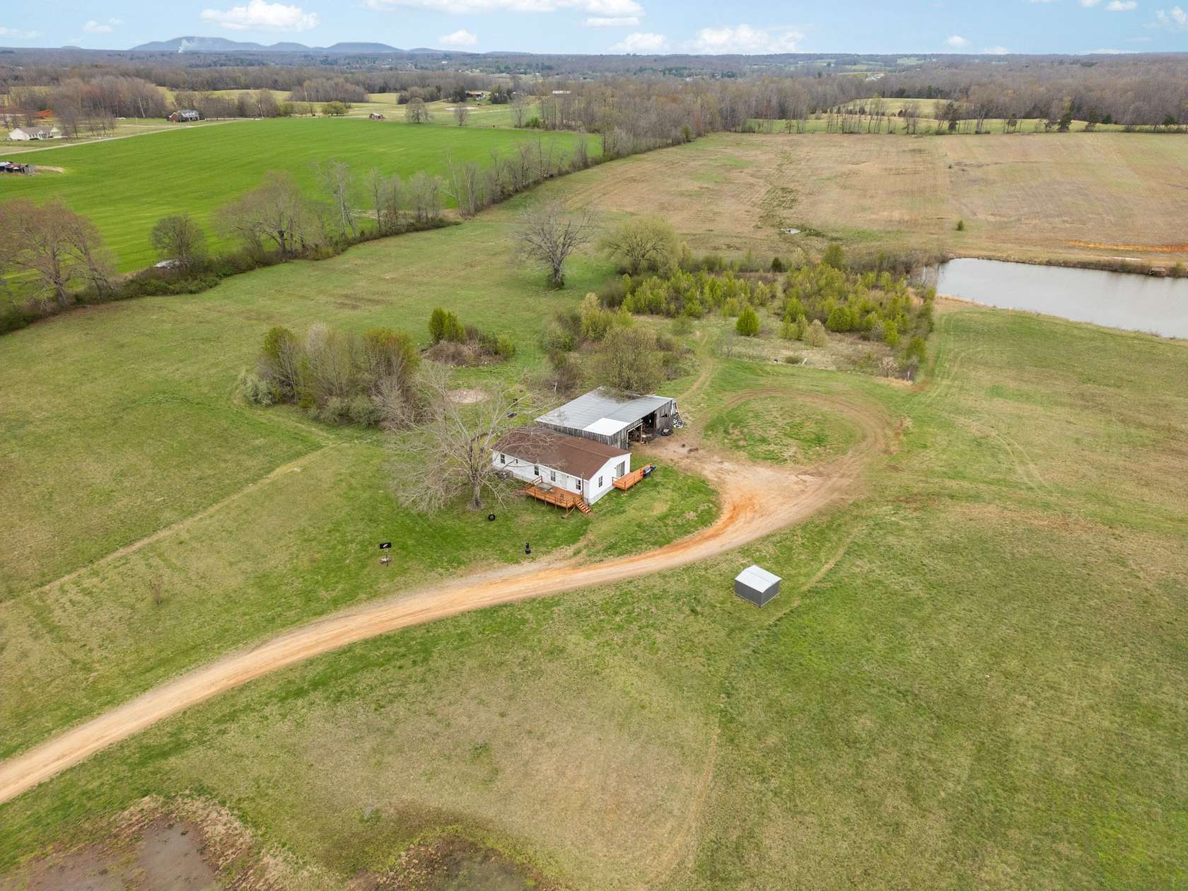 5 Acres of Land with Home for Sale in McMinnville, Tennessee
