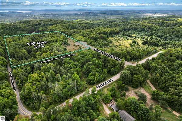 9.87 Acres of Residential Land for Sale in Cedar, Michigan