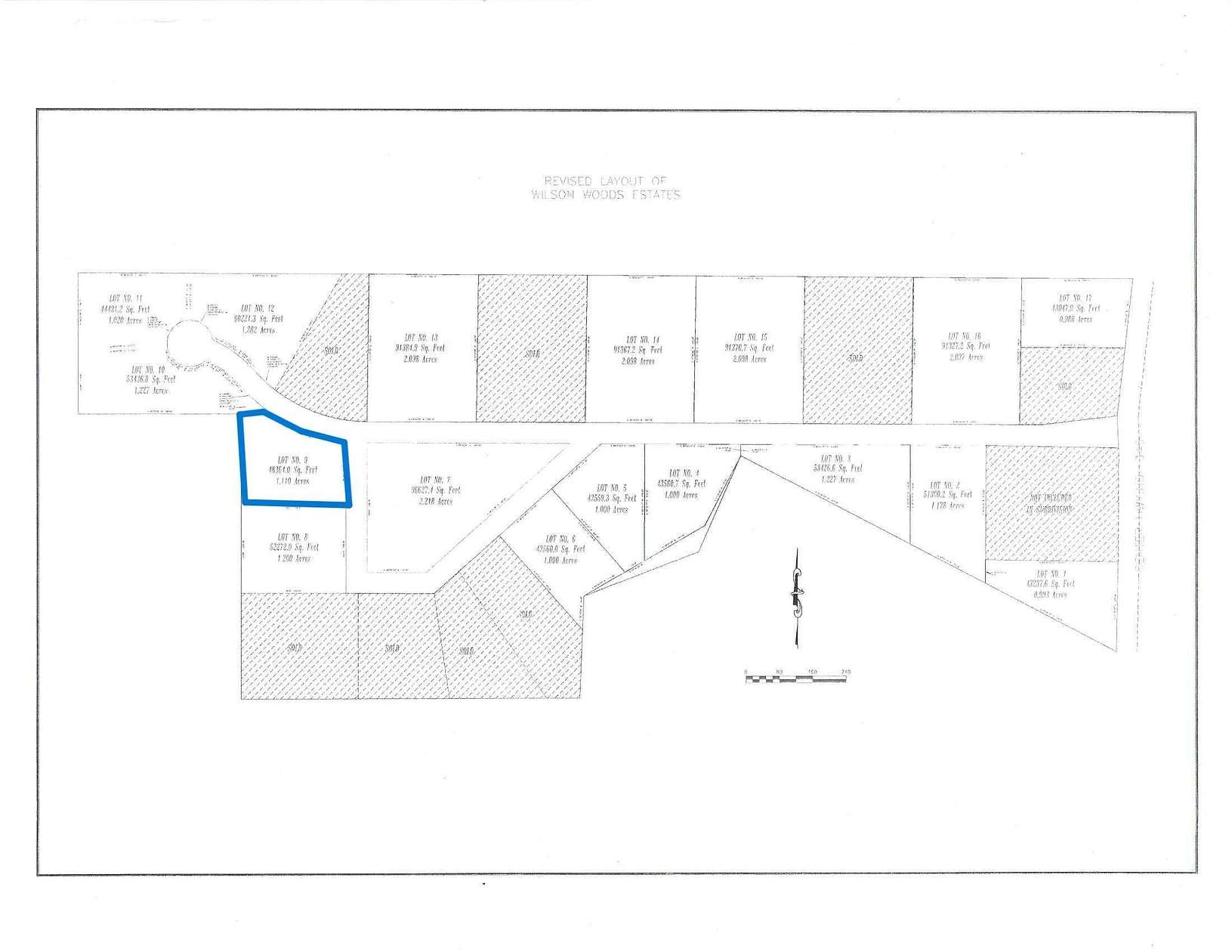 1.1 Acres of Land for Sale in Pontotoc, Mississippi