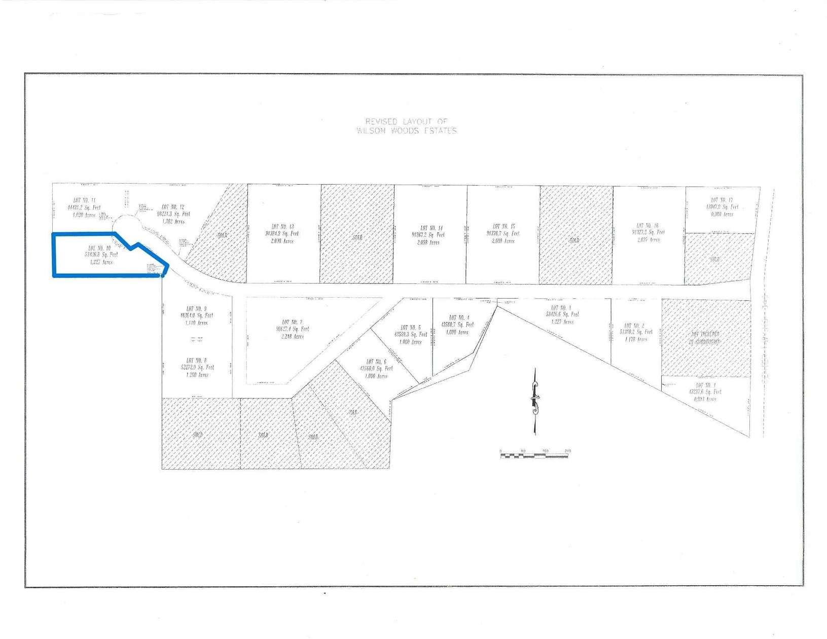 1.23 Acres of Land for Sale in Pontotoc, Mississippi