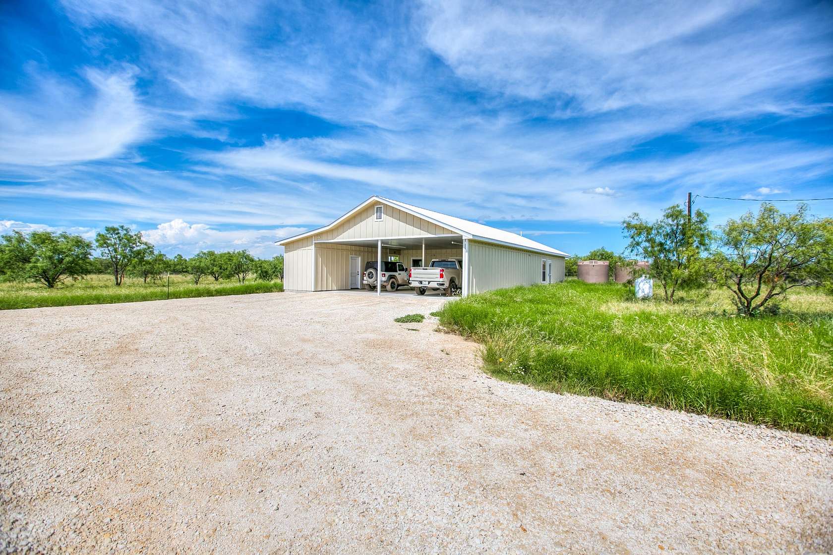 50 Acres of Recreational Land with Home for Sale in Ballinger, Texas