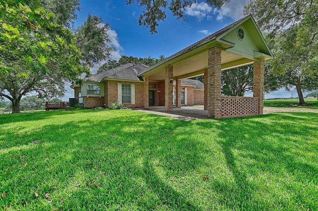11.5 Acres of Land with Home for Sale in Schulenburg, Texas