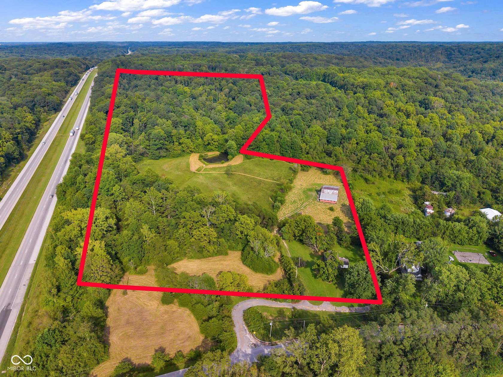 41.3 Acres of Agricultural Land for Sale in Reelsville, Indiana