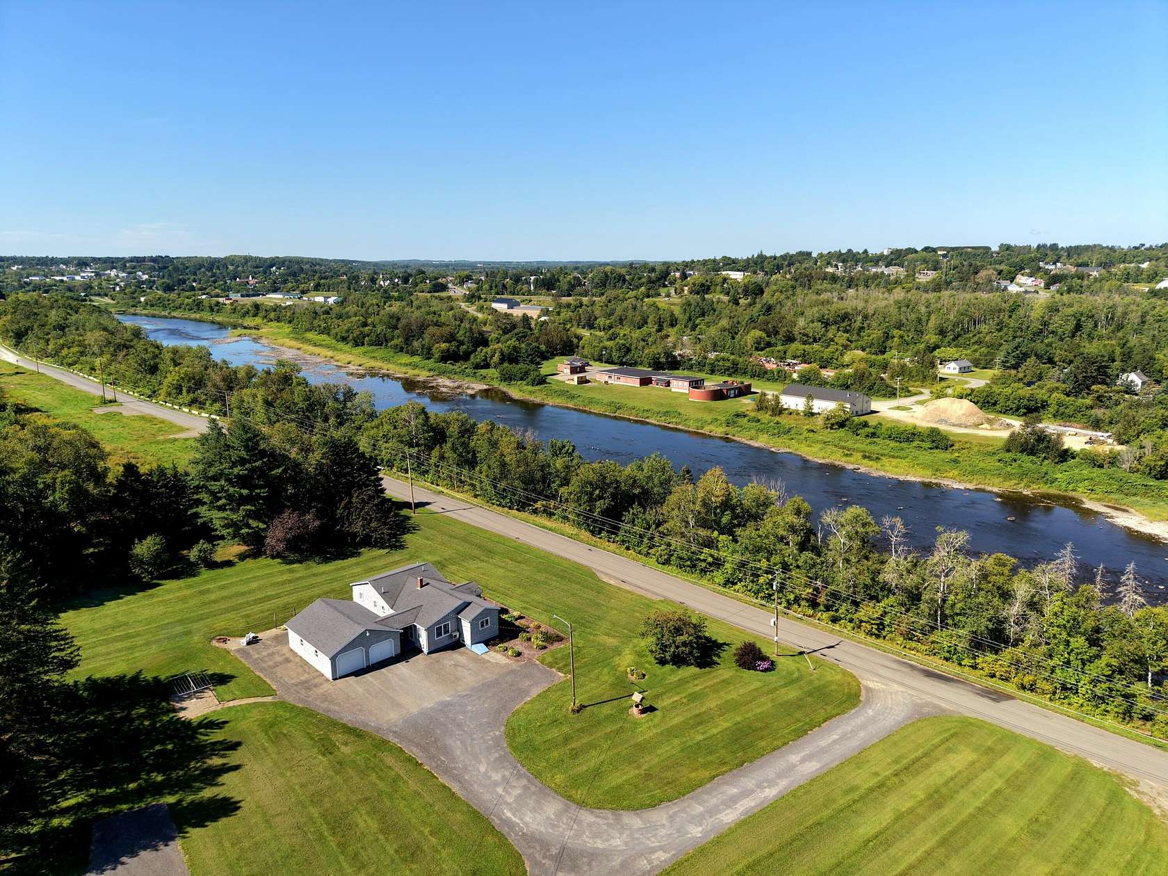 2.5 Acres of Land with Home for Sale in Caribou, Maine