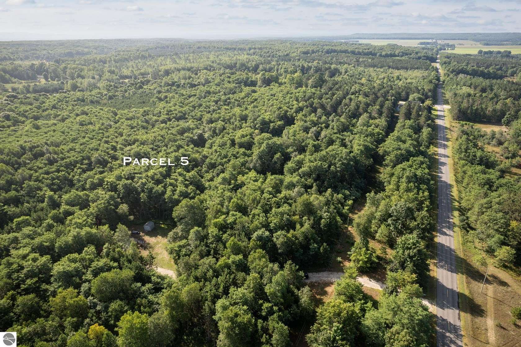 22.7 Acres of Recreational & Residential Land for Sale in Copemish, Michigan