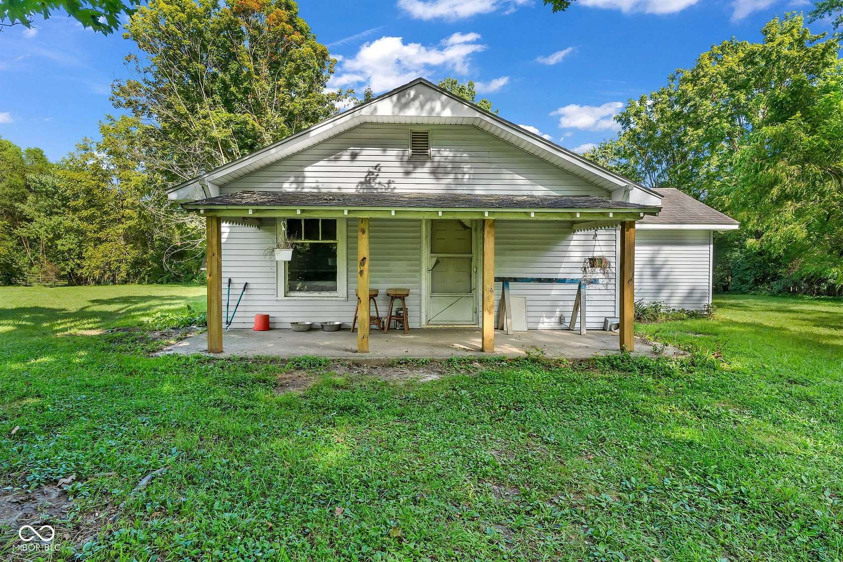 41.3 Acres of Agricultural Land with Home for Sale in Reelsville, Indiana