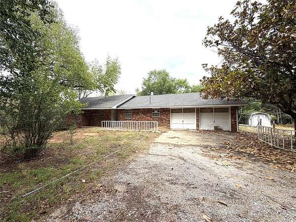 5 Acres of Land with Home for Sale in Shawnee, Oklahoma