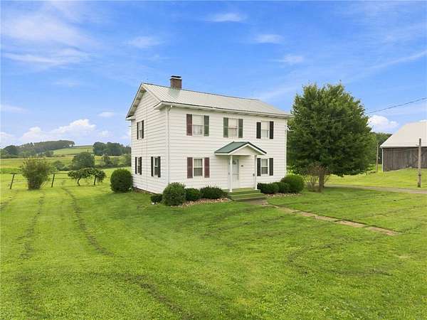 42.4 Acres of Agricultural Land with Home for Sale in Indiana, Pennsylvania