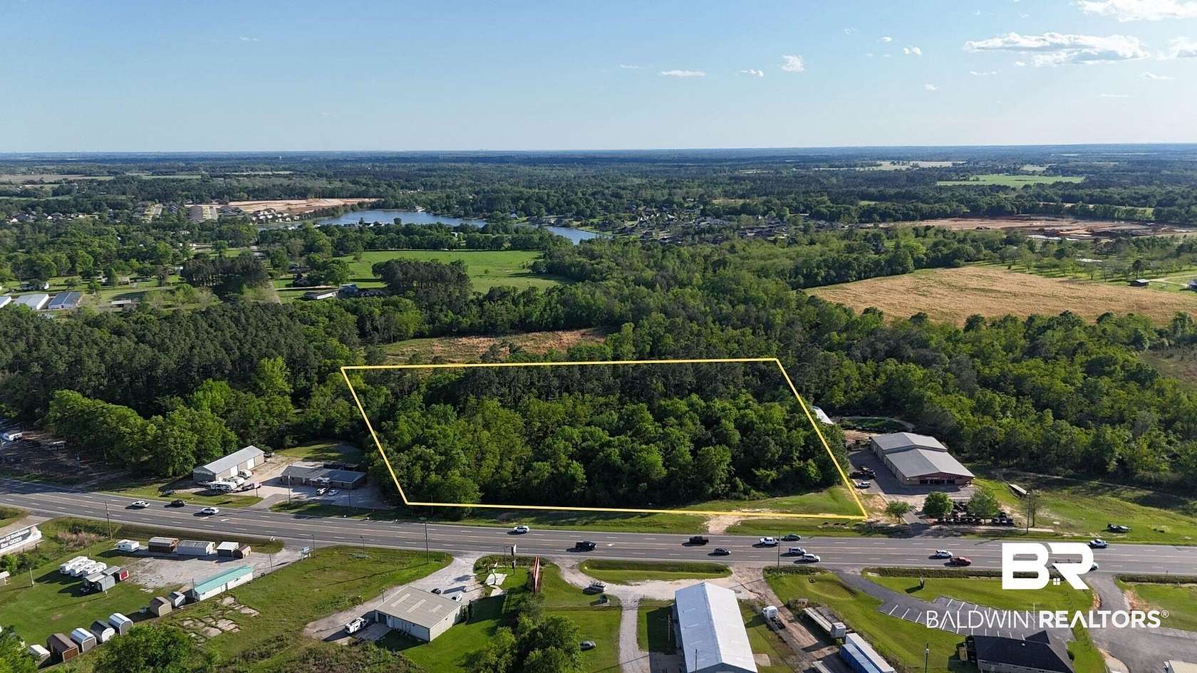 6.6 Acres of Commercial Land for Sale in Loxley, Alabama