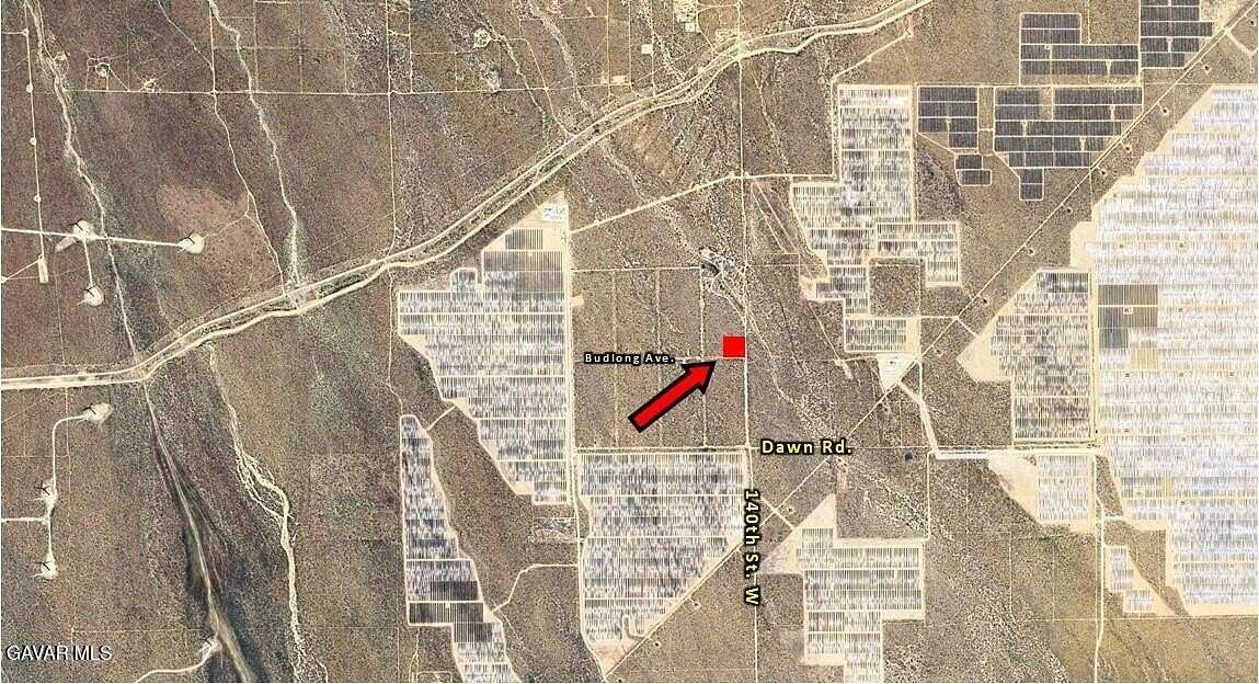 2.63 Acres of Land for Sale in Rosamond, California