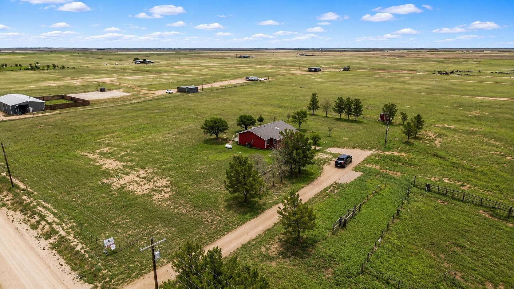 14 Acres of Land with Home for Sale in Lubbock, Texas