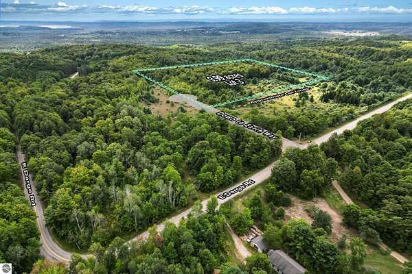 10 Acres of Residential Land for Sale in Cedar, Michigan