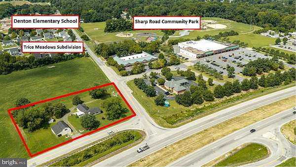 2 Acres of Mixed-Use Land for Sale in Denton, Maryland