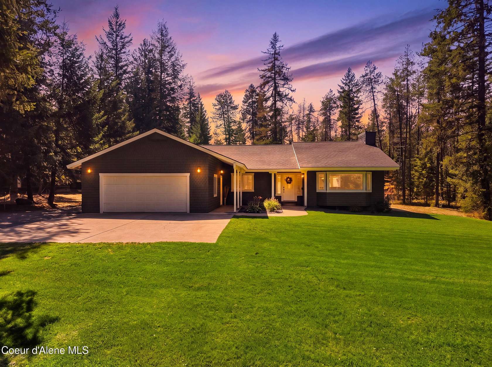 10.2 Acres of Land with Home for Sale in Spirit Lake, Idaho