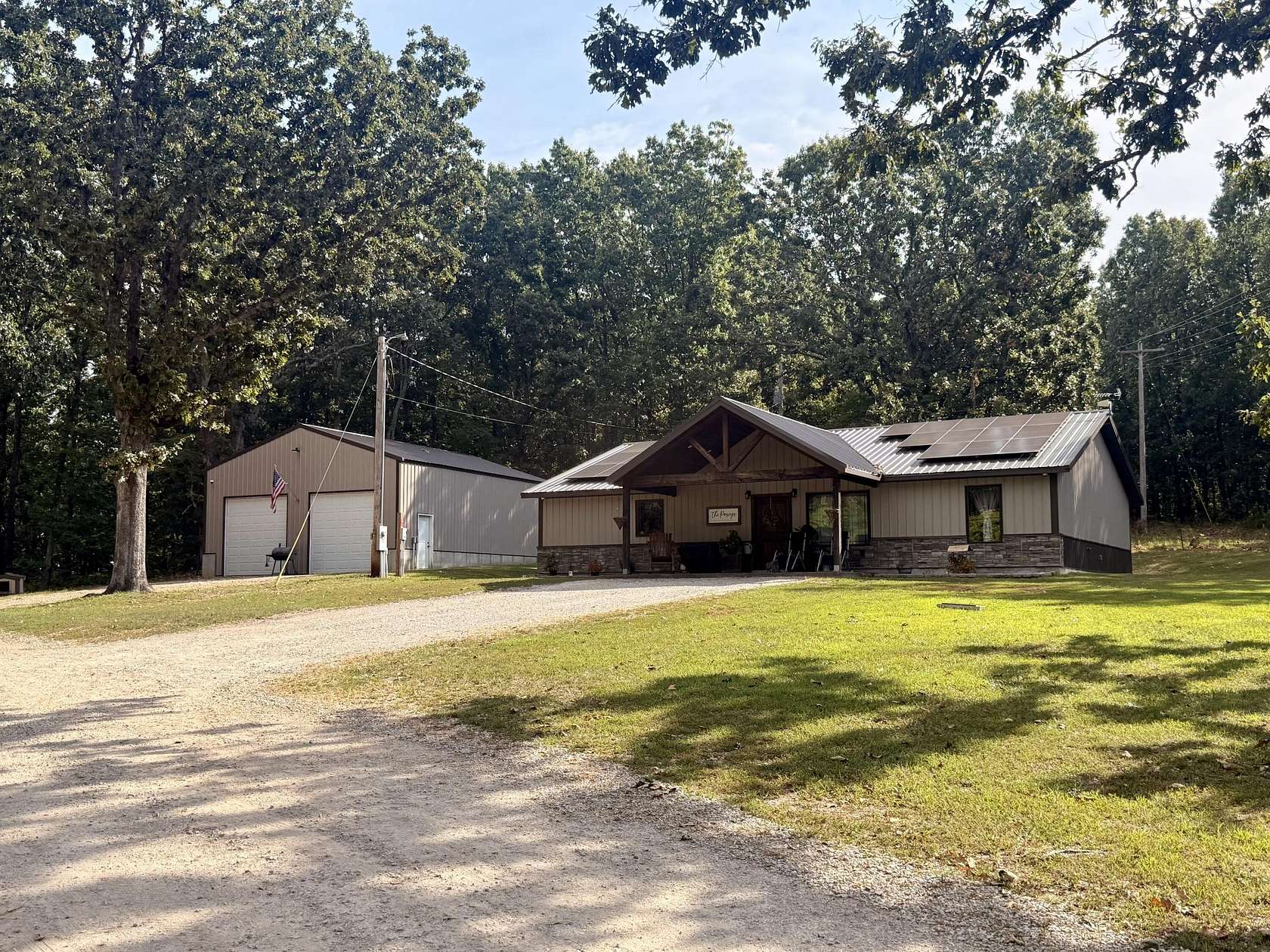 27 Acres of Recreational Land with Home for Sale in Ava, Missouri