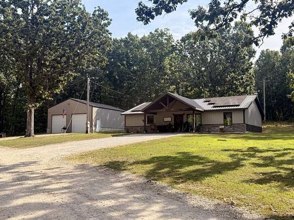 27 Acres of Recreational Land with Home for Sale in Ava, Missouri
