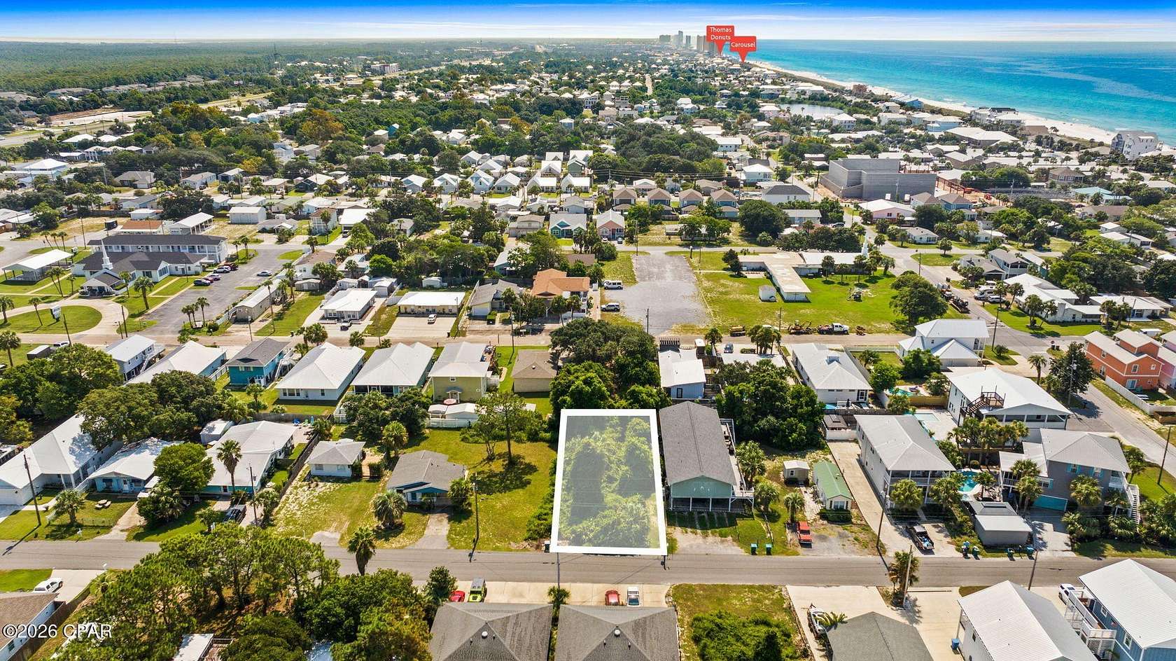 0.13 Acres of Residential Land for Sale in Panama City Beach, Florida