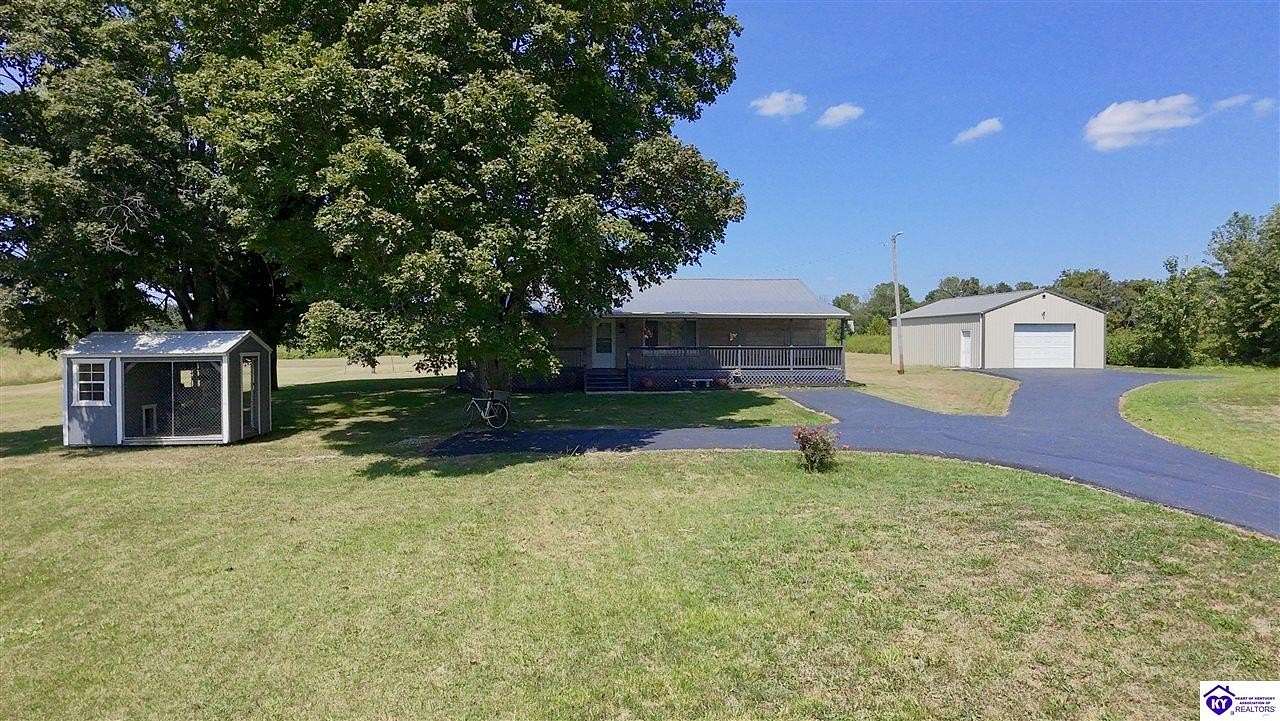 1.75 Acres of Land with Home for Sale in Leitchfield, Kentucky