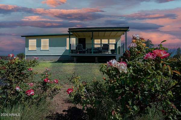 35.8 Acres of Agricultural Land with Home for Sale in Concho, Arizona