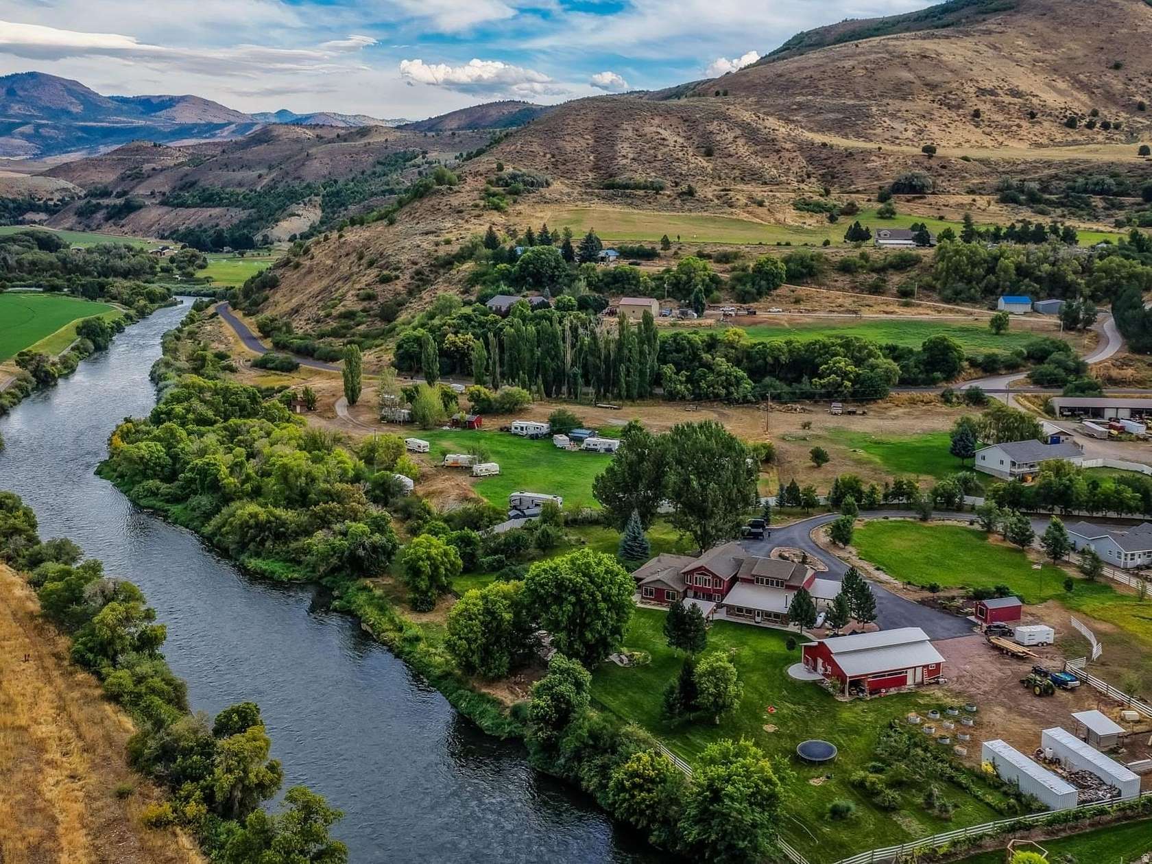 3.89 Acres of Land with Home for Sale in Preston, Idaho