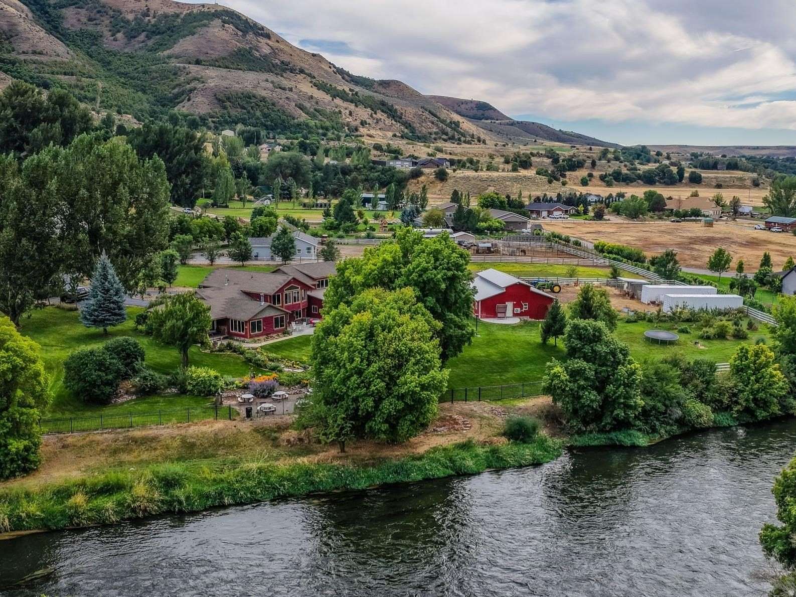 3.89 Acres of Land with Home for Sale in Preston, Idaho