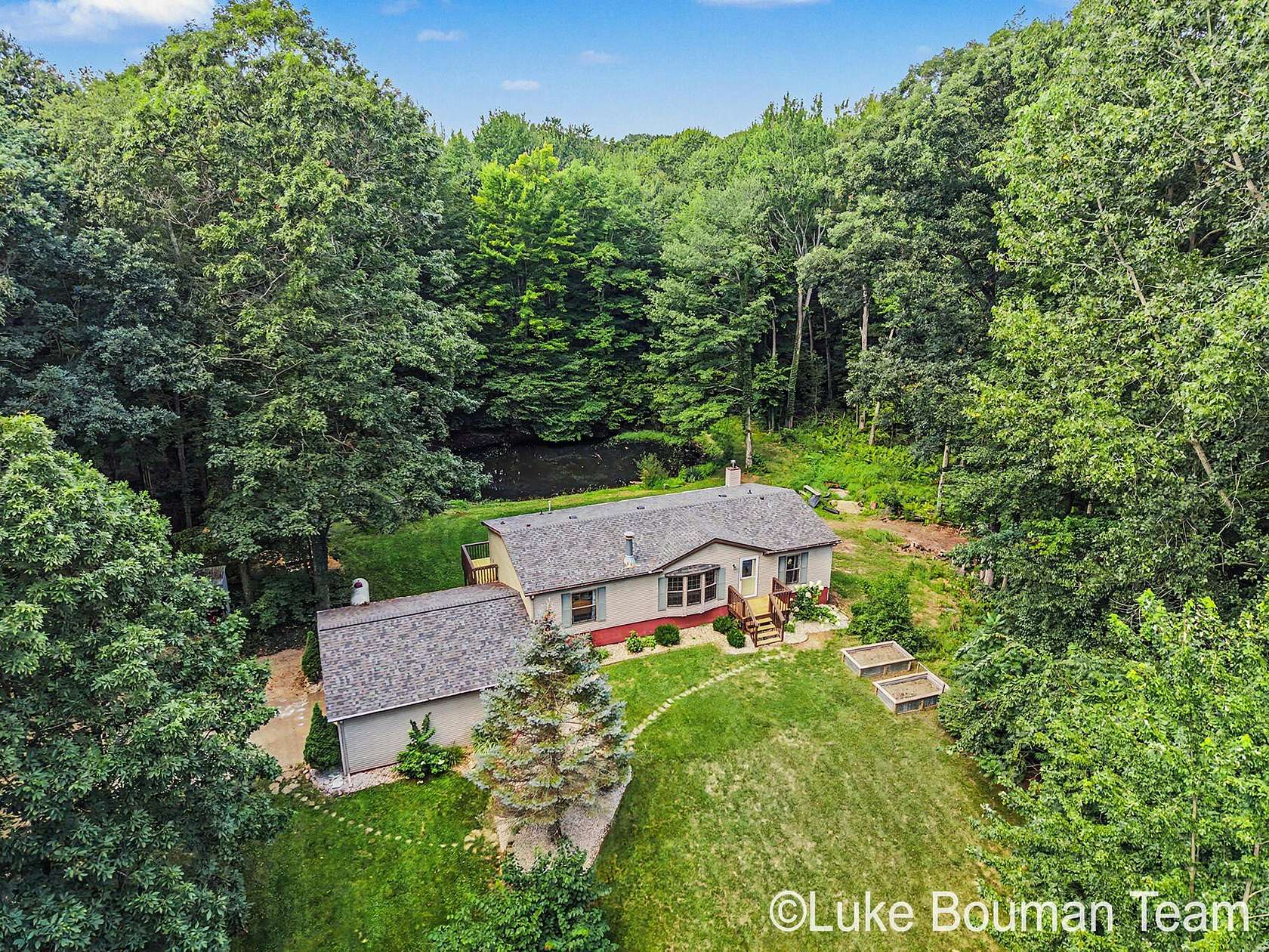 5 Acres of Land with Home for Sale in Hamilton, Michigan