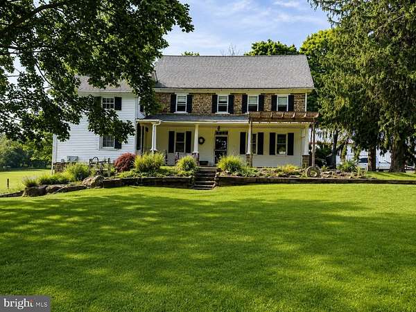23 Acres of Land with Home for Lease in Perkasie, Pennsylvania