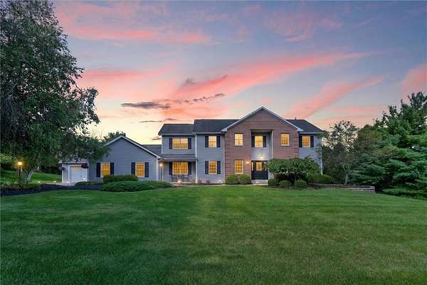 3.42 Acres of Land with Home for Sale in Honeoye Falls, New York