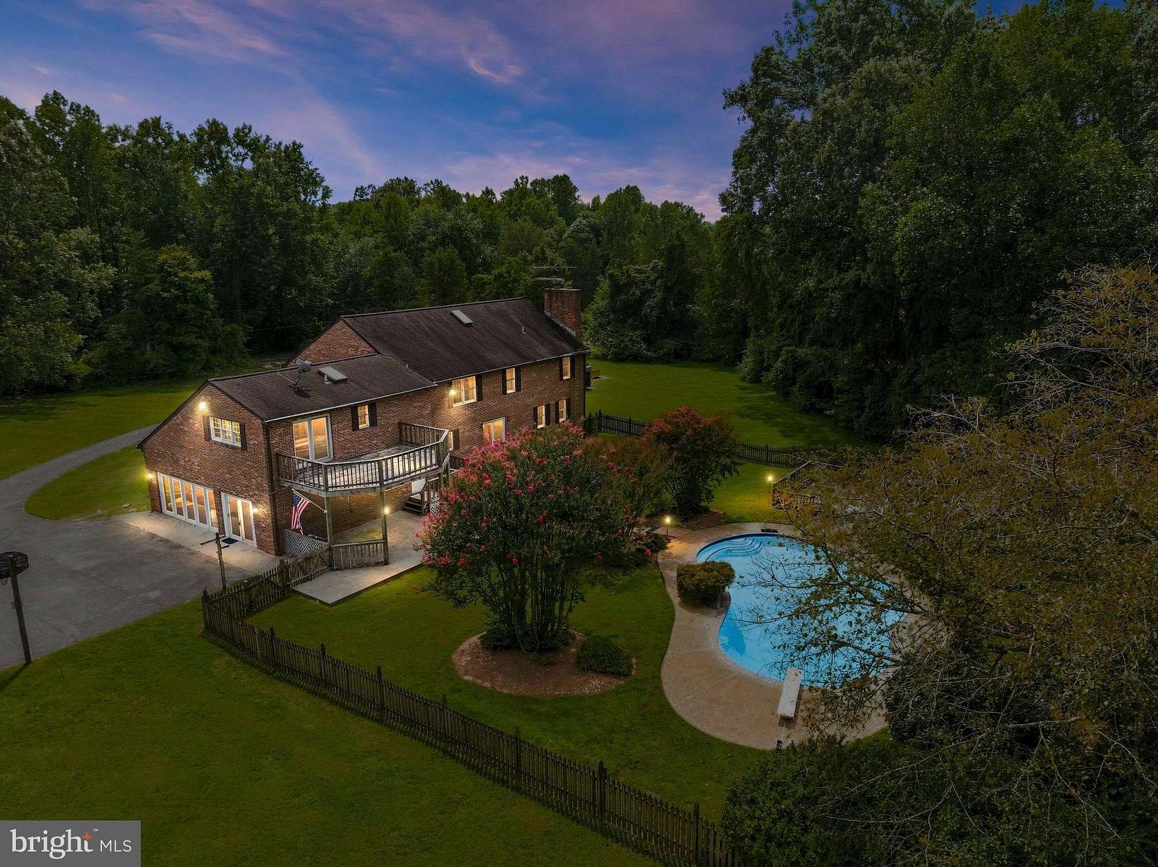 7 Acres of Land with Home for Sale in Lothian, Maryland