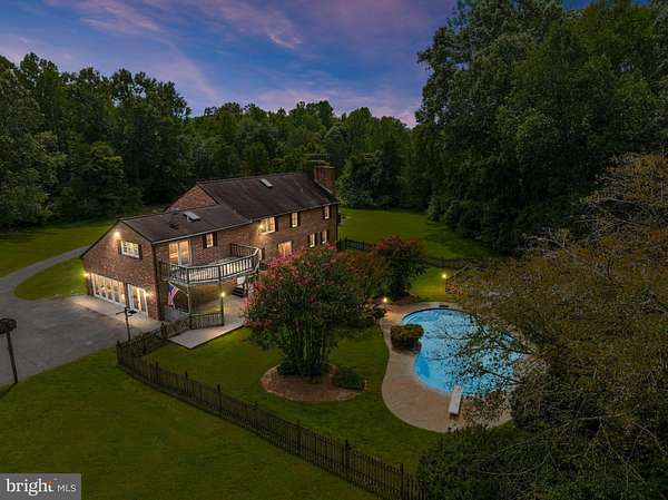 7 Acres of Land with Home for Sale in Lothian, Maryland