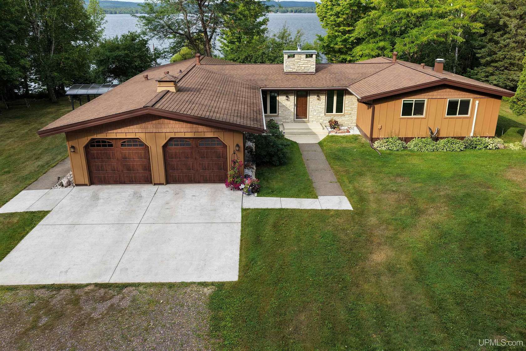 3.89 Acres of Land with Home for Sale in Marenisco, Michigan