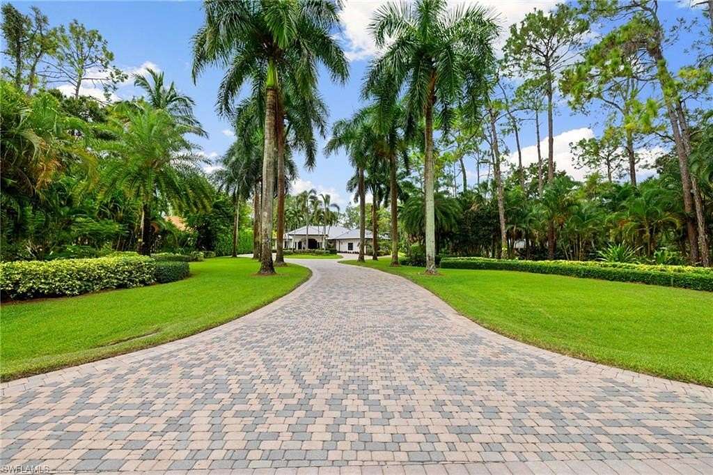 2.5 Acres of Land with Home for Sale in Naples, Florida