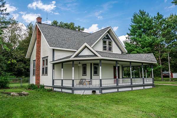 21.4 Acres of Agricultural Land with Home for Sale in Ceresco, Michigan
