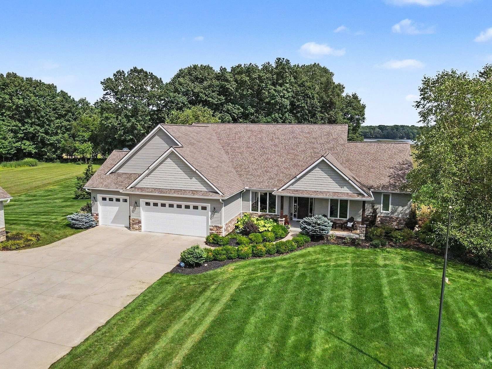 3 Acres of Land with Home for Sale in Galesburg, Michigan