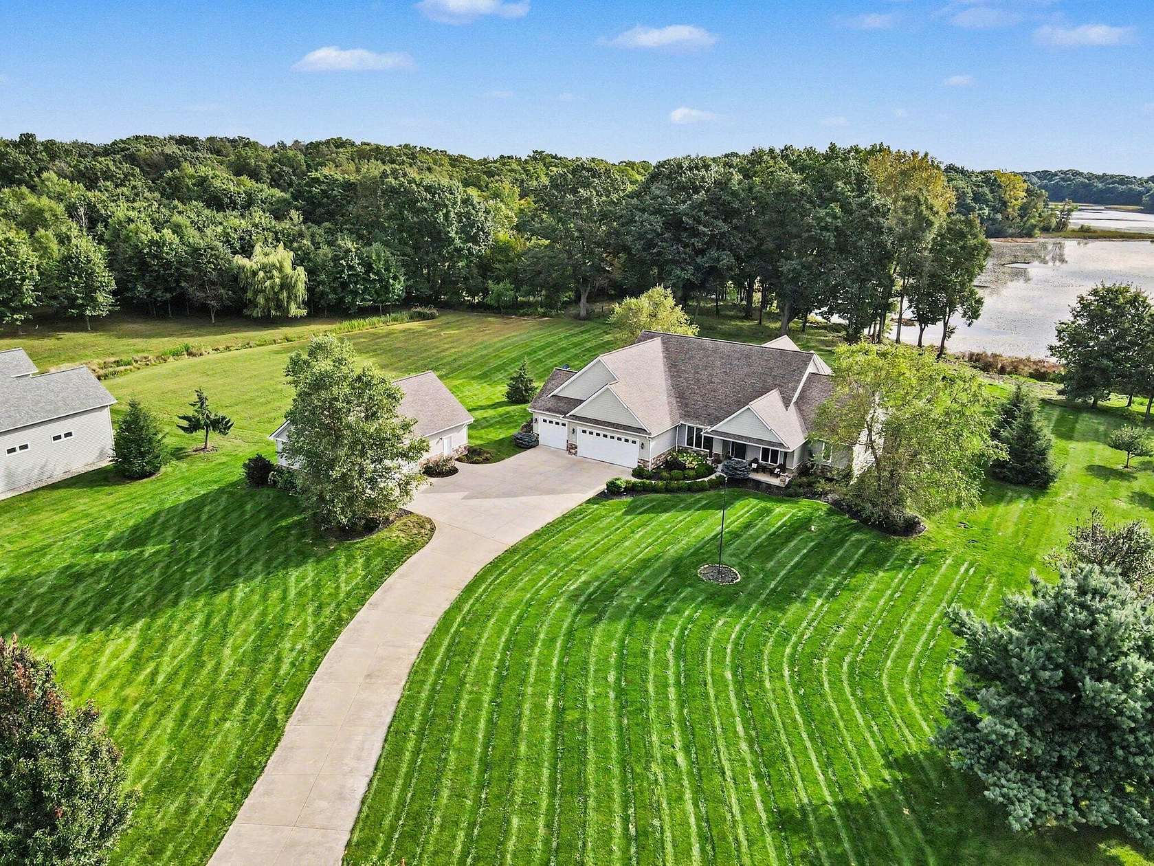 3 Acres of Land with Home for Sale in Galesburg, Michigan