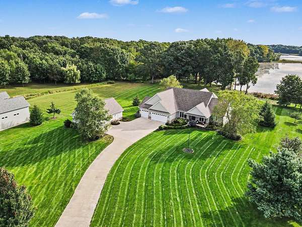 3 Acres of Land with Home for Sale in Galesburg, Michigan
