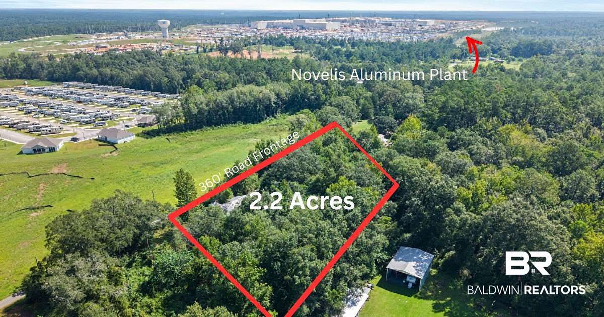 2.2 Acres of Land for Sale in Bay Minette, Alabama