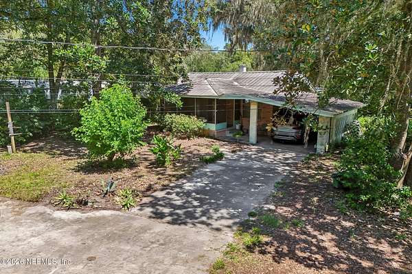 4.79 Acres of Land with Home for Sale in Jacksonville, Florida