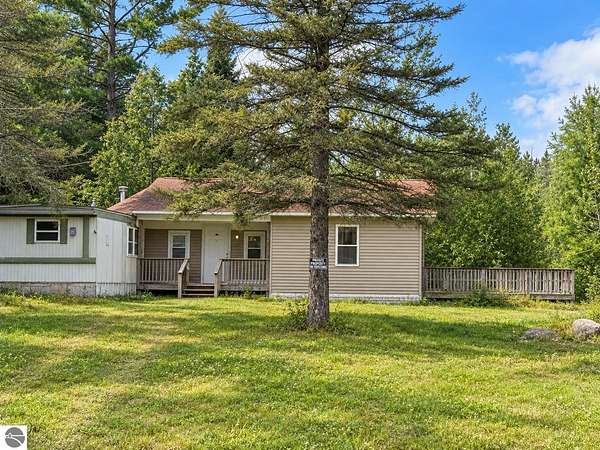 10.1 Acres of Recreational Land with Home for Sale in Alpena, Michigan