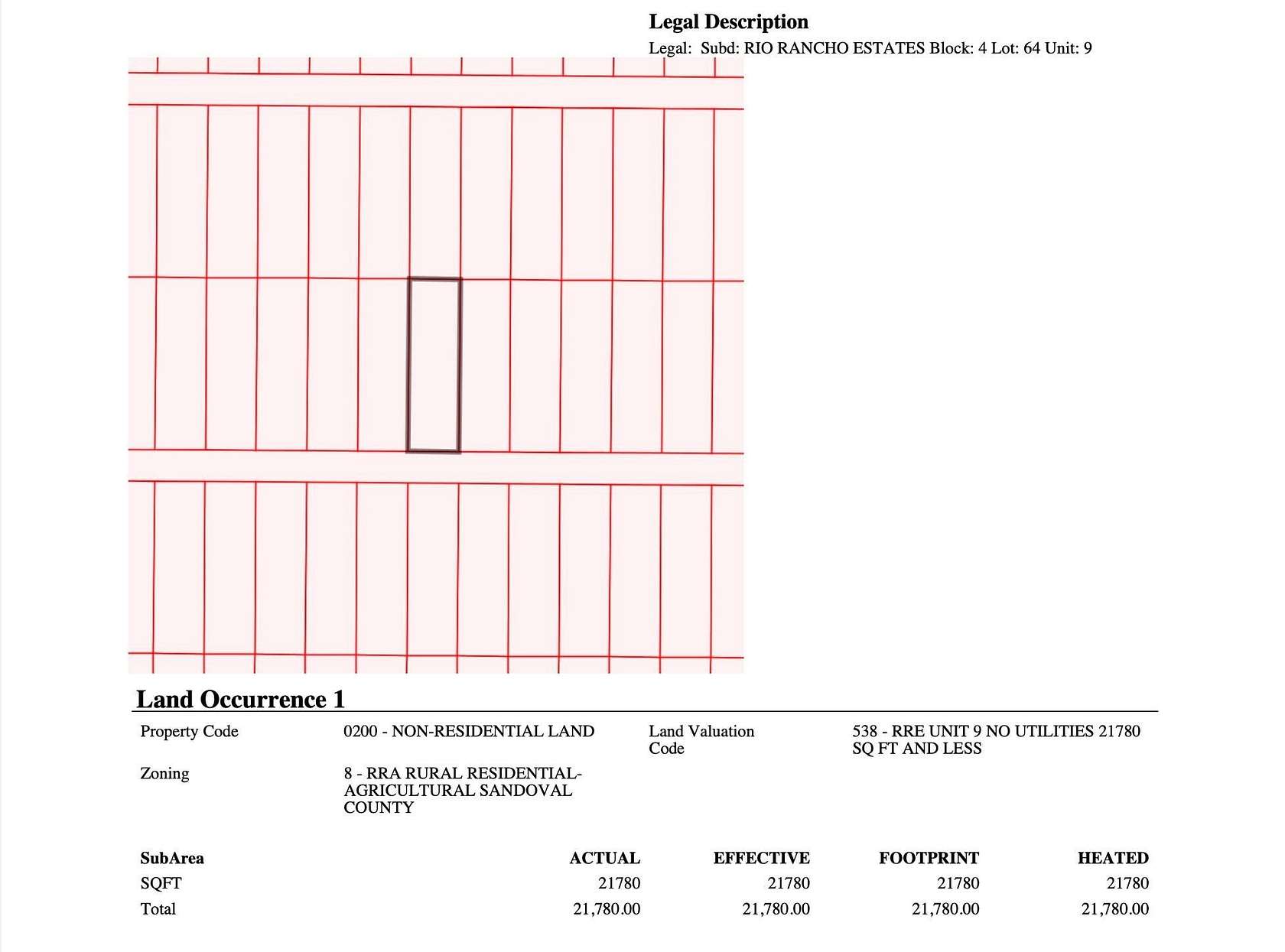 1 Acre of Land for Sale in Rio Rancho, New Mexico